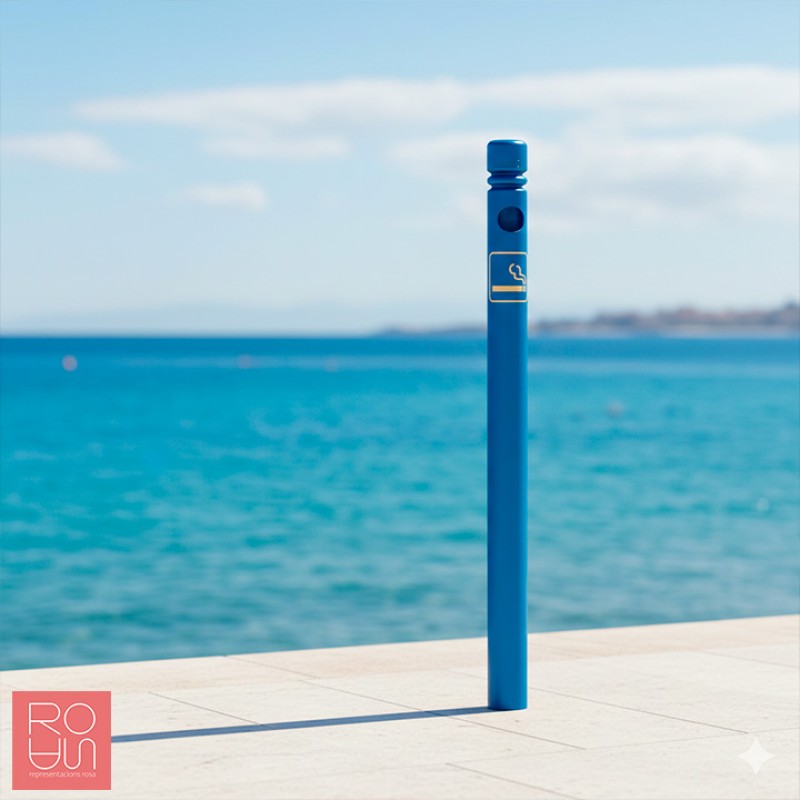 Pilona Cendrer City | Capacitat per a 1500 Cigarretes